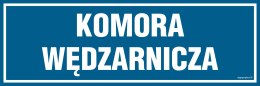 Znak PA267 Komora wędzarnicza, 300x100 mm, FN - Folia samoprzylepna