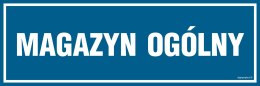 Znak PA352 Magazyn ogólny, 600x200 mm, PN - Płyta 1 mm