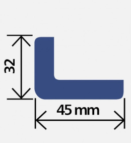 Profil ostrzegawczy typu AC 254/264 - 1 m